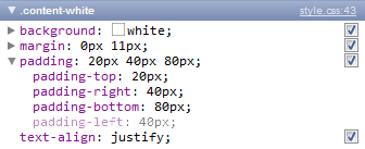 Стиль элемента